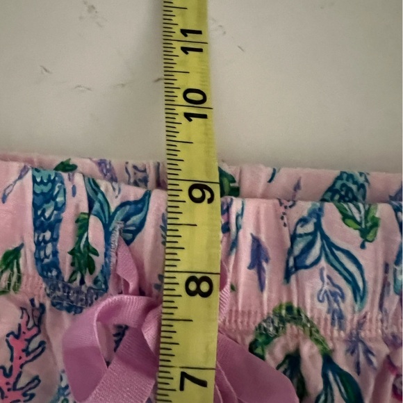 LILLY PULITZER PAJAMA PANTS IN PINK BLOSSOM GIRLS NIGHT OUT SIZE XS - Picture 10 of 14